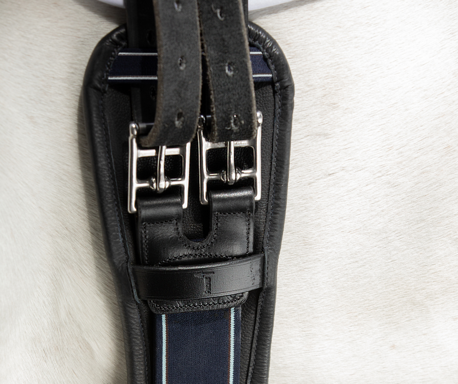 Rambo Micklem Contoured Short Leather Girth