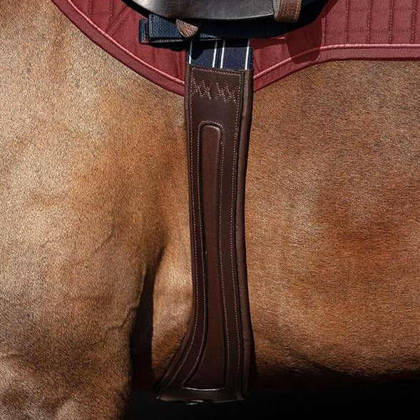 Rambo Micklem Contoured Long Leather Girth